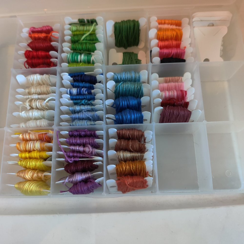 Great floss organizer will keep your floss neat